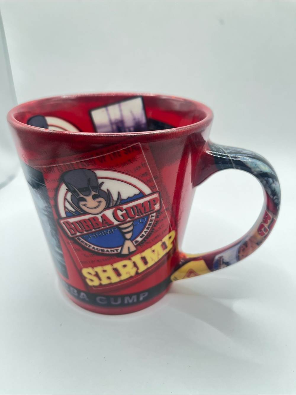 Bubba Gump Red Shrimp Logo Ceramic Coffee Cup